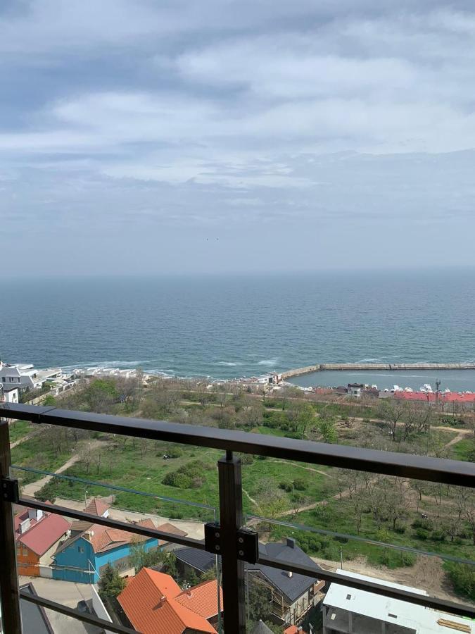 Терраса С Панорамой Моря В Аркадии Odessa Exterior foto